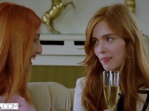 VIXEN A Rich Couple Share A Perfect Redhead On Vacation - Jia Lissa